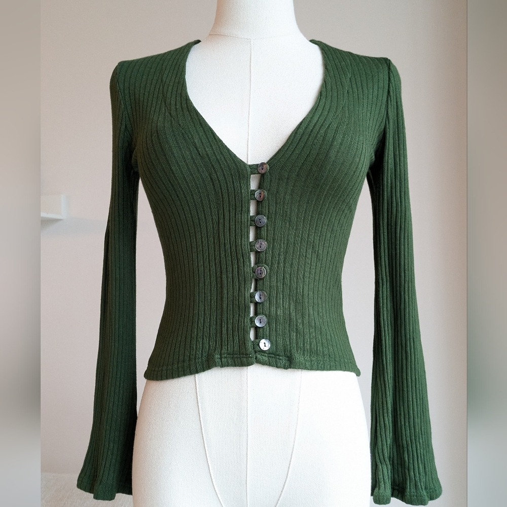 Reformation Ribbed Top
